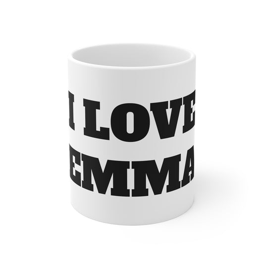 I LOVE EMMA MUG