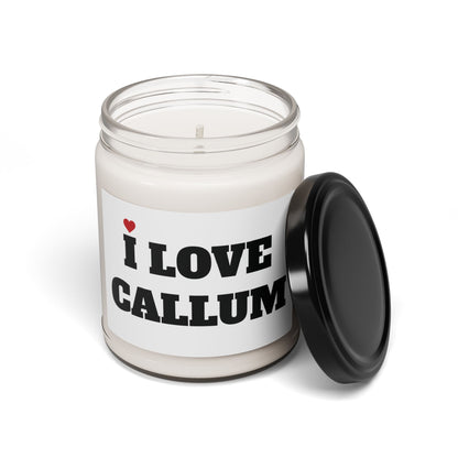 I LOVE CALLUM <3 CANDLE