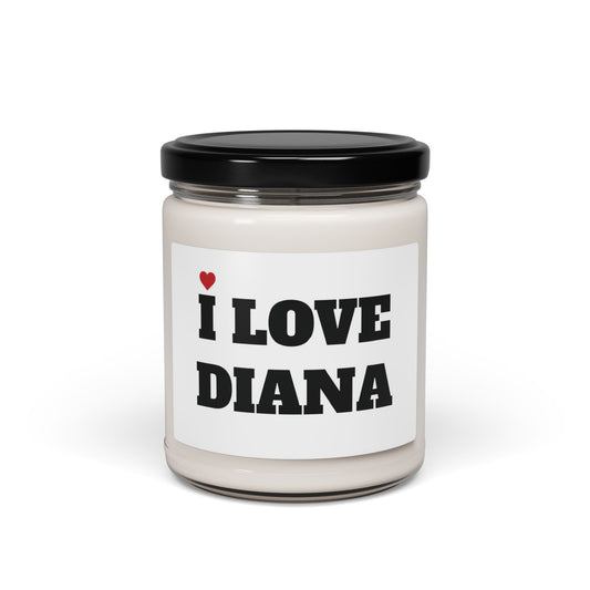 I LOVE DIANA <3 CANDLE