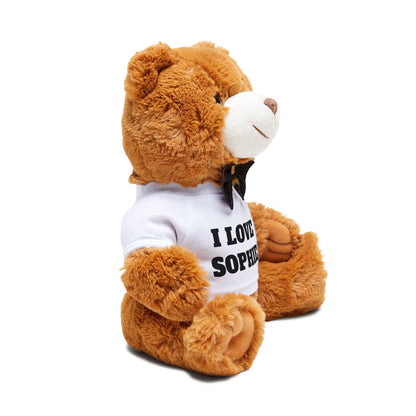 Copy of I LOVE SOPHIA TEDDY