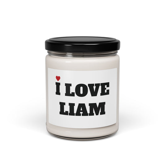 I LOVE LIAM <3 CANDLE