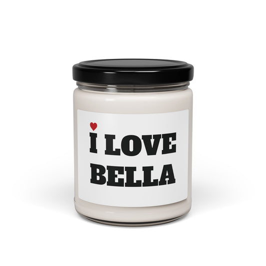 I LOVE BELLA <3 CANDLE