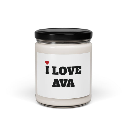 I LOVE AVA <3 CANDLE