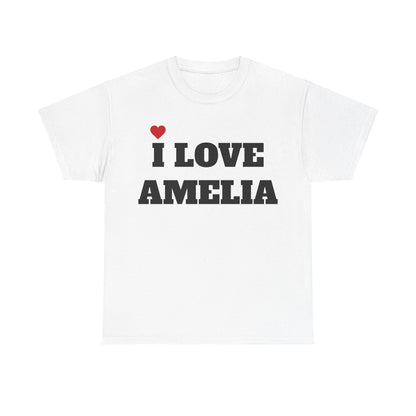 I LOVE AMELIA <3 T-Shirt