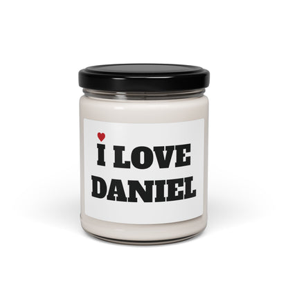 I LOVE DANIEL <3 CANDLE