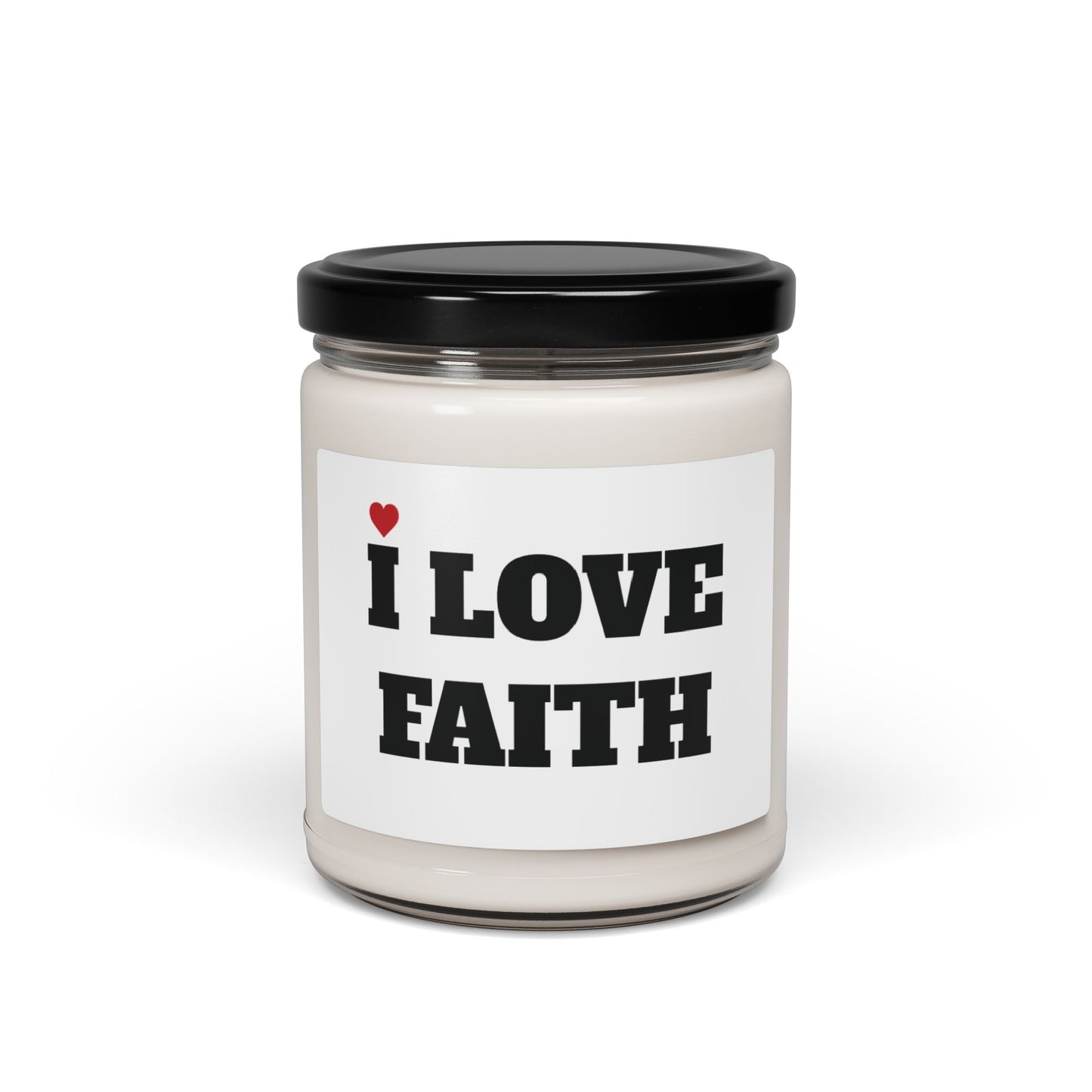 I LOVE FAITH <3 CANDLE