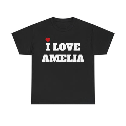 I LOVE AMELIA <3 T-Shirt