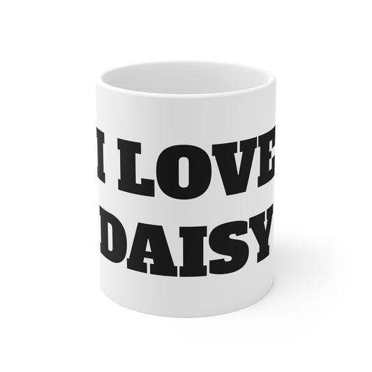 I LOVE DAISY MUG