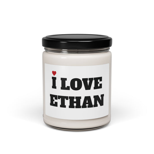 I LOVE ETHAN <3 CANDLE