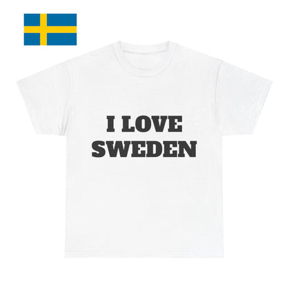 I LOVE SWEDEN T-Shirt